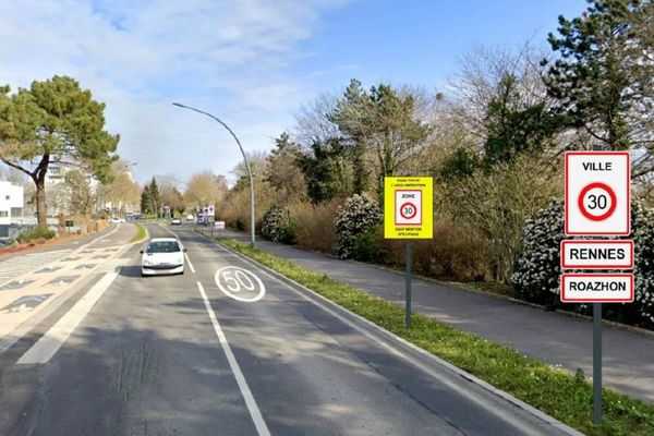 Sur l'ensemble du territoire de la ville de Rennes, la vitesse sera limitée à 30 km/h à partir du mois de septembre 2023.