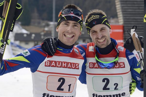 François Braud et Maxime Laheurte en bronze à Predazzo, Val di Fiemme