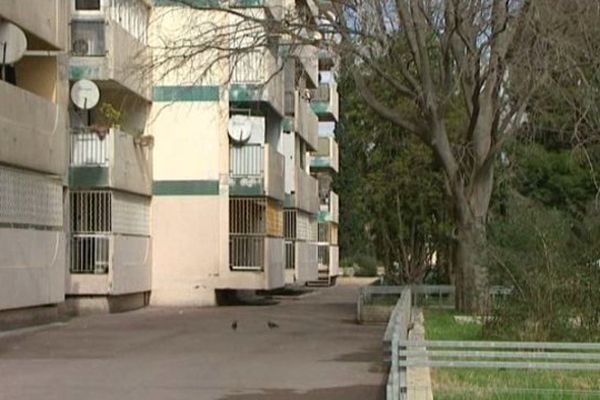 Le quartier de la Paillade à Montpellier