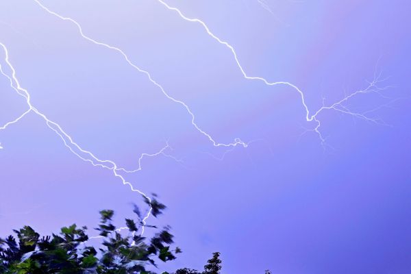 Illustration. Les départements de l'Isère, de l'Ardèche et de la Drôme sont placés en vigilance orange aux orages ce lundi 18 septembre.