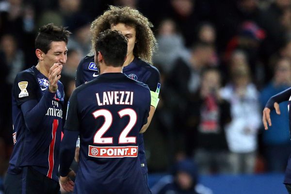 La demi-finale de la coupe de la Ligue, PSG-Toulouse, au Parc des Princes, le 27 janvier 2016.