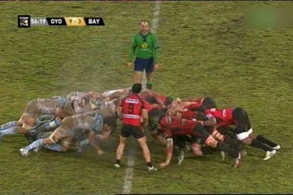 Une victoire d'Oyonnax sur Bayonne obtenue ras les pâquerettes.