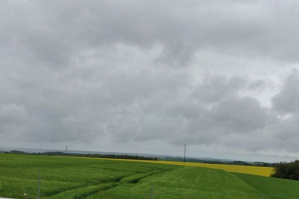 Sur l'A26 à hauteur de Banteux