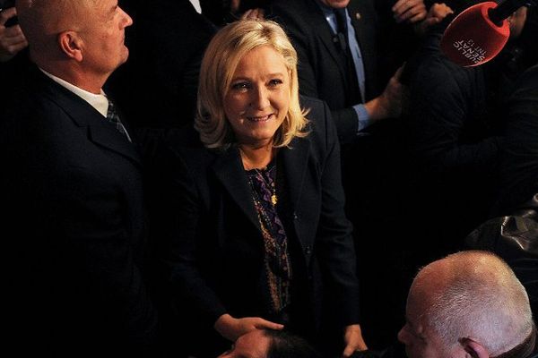 Malgré la défaite, Marine Le Pen vante "la montée inexorable" de son parti.