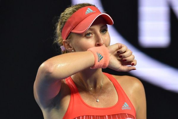 Kristina Mladenovic a été éliminée au troisième tour de l'Open d'Australie.