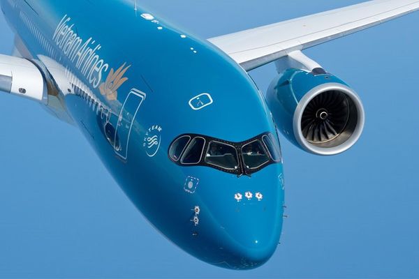 L'A350 aux couleurs de Vietnam Airlines