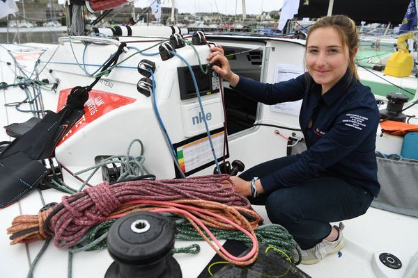 Violette Dorange serait la plus jeune femme à participer au Vendée Globe 2024 si elle parvient à réunir les fonds.