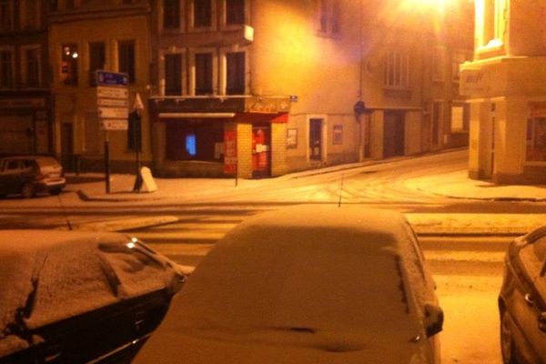 Boulogne-sur-mer, ce vendredi vers 23h. 