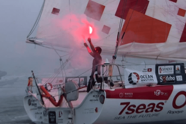 L'arrivée d'Alan Roura aux Sables d'Olonnes