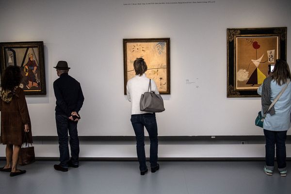 A Brioude, en Haute-Loire, le public pourra à partir du 22 juin admirer les œuvres du peintre Miró, déjà exposées au Grand Palais. Photo d'illustration.