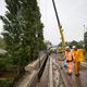 Pendant cette nouvelle phase de travaux, une navette a été mise en place pour faciliter l'accès aux arrêts des lignes 1, 2 et 11.