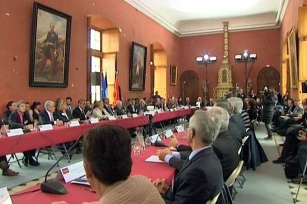 Castries (Hérault) - première réunion du Parlement des territoires- 25 mars 2015.