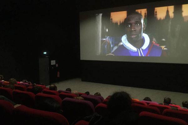 Dans une salle du cinéma Véo de Muret, près de Toulouse.