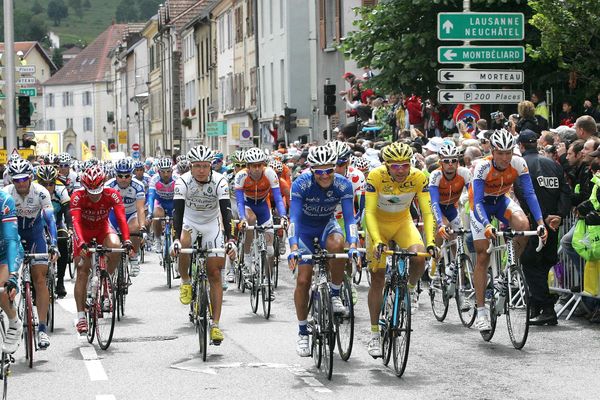 Le Tour de France n'était pas passé à Pontarlier depuis 2009, où le départ s'était fait direction Verbier en Suisse.