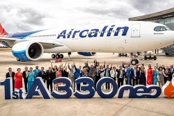 Le deuxième Airbus A 330neo de la compagnie Aircalin a été mis en service à l'aéroport de Tontouta (Nouvelle-Calédonie) le 4 octobre dernier. 