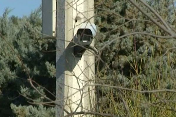 Nîmes-Courbessac - le chemin du sanglier où le meurtre de la joggeuse a eu lieu est partiellement sous surveillance vidéo - 27 janvier 2013.