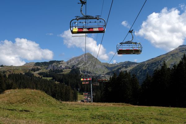 Le domaine skiable d'Avoriaz, le 8 septembre 2020. 