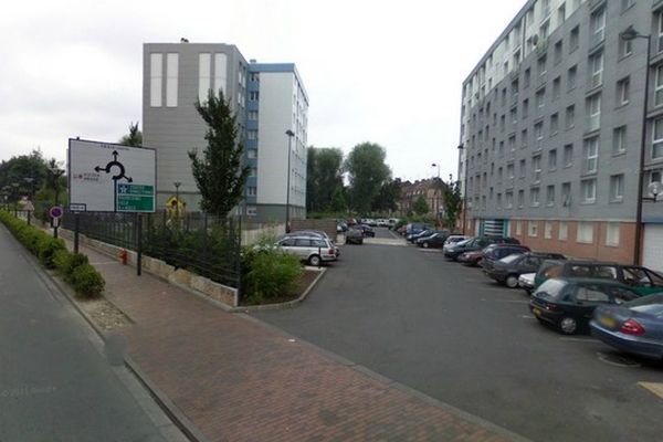 Le drame a eu lieu dans cet immeuble de la rue de l'Epeule à Roubaix. 