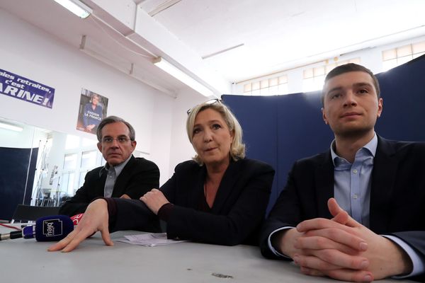 Archives, 10 janvier, conférence de presse du rassemblement national.