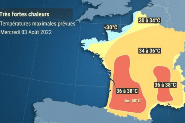 Une nouvelle canicule sur l'ensemble du pays aura lieu cette semaine annoncent les prévisionnistes de Météo France.