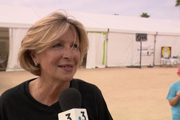 Catherine Riera, présidente de l'association La Marie-Do.