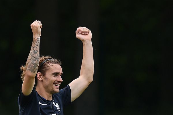 Le footballeur mâconnais Antoine Griezmann