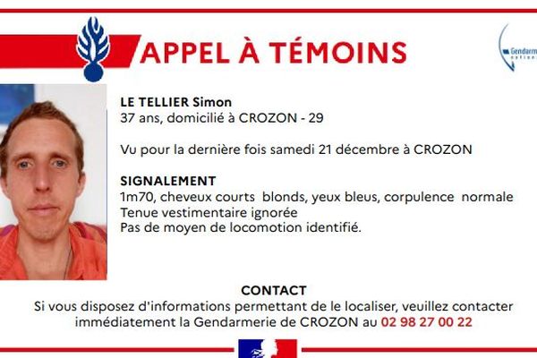 L'appel à témoins a été lancé ce samedi 28 décembre.