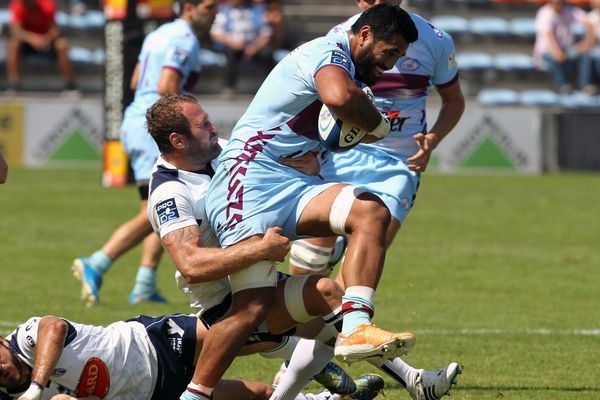 Le SUA s'est incliné 33/36 face à Bourgoin le 30 août 2014 au terme d'un match fou. 