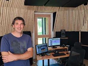 Sébastien Dubail, chanteur du groupe Bagfed, vient d'ouvrir son studio d'enregistrement à Pfetterhouse.