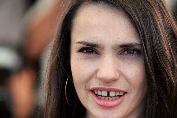 Beatrice Dalle au Festival de Cannes en mai 2004. 