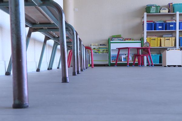 Dans l'école maternelle de la commune de Beaurevoir dans l'Aisne, l'amiante se retrouvait dans le sol.