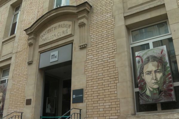 L'institut de radium/ pavillon Curie dans le 5e arrondissement de Paris.