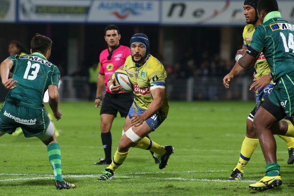 Julien Bardy, 3e ligne de l'ASM, va quitter Clermont et rejoindre Montpellier en 2017.