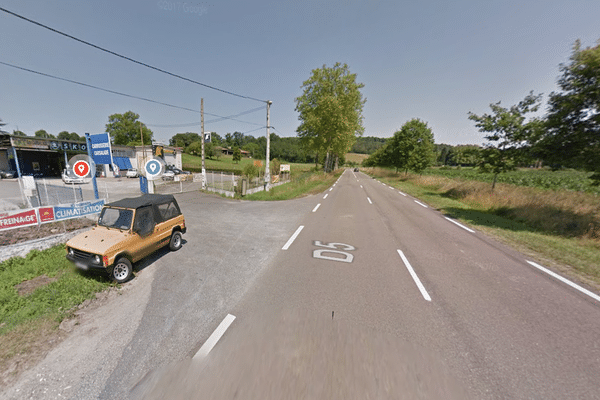 L'accident a eu lieu vendredi 15 mars 2024 vers 17h à hauteur de ce garage situé sur la commune de Saint Marcet dans le département de Haute-Garonne.