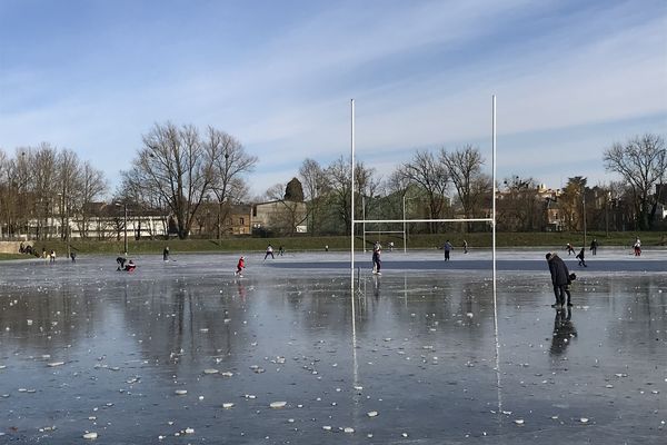 Le froid et la glace font le bonheur des patineurs