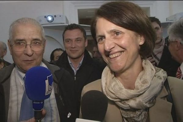 Marie-Noëlle Biguinet UMP était arrivée en tête du premier tour des municipales à Montbéliard