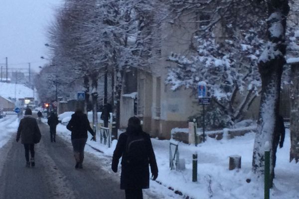 Entre Clamart et Vanves, le 7 février 2018.