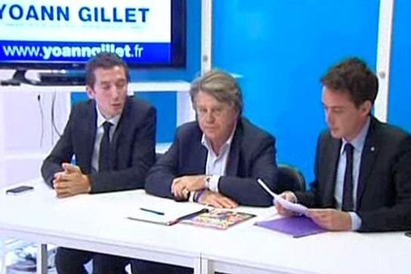 Nîmes - conférence de presse du FN 30 pour présenter ses candidats aux municipales - 27 septembre 2013.