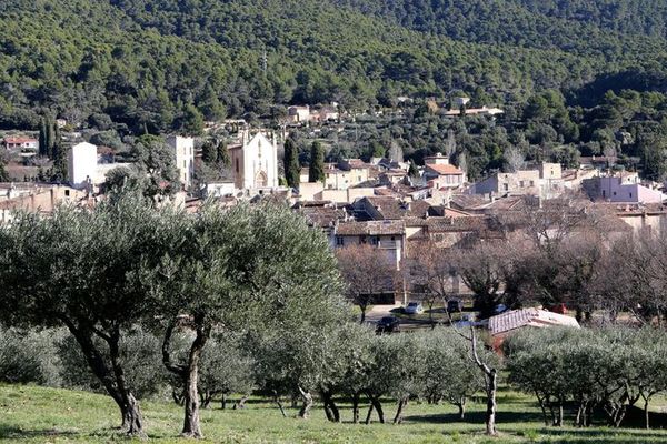 L'accident mortel a eu lieu route de Moissac à Aups (Var)