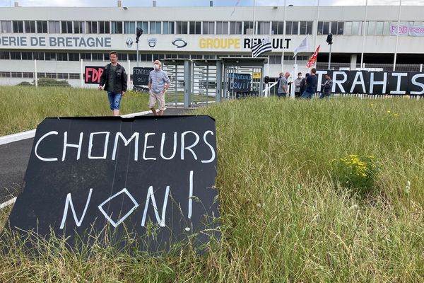 Site de la fonderie de Bretagne en juin 2021.