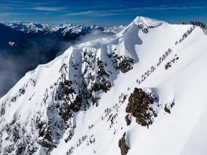 Le coup d'envoi de la Pierra Menta 2024, course de ski-alpinisme, a été donné ce mercredi 13 mars depuis Arêches-Beaufort, en Savoie.