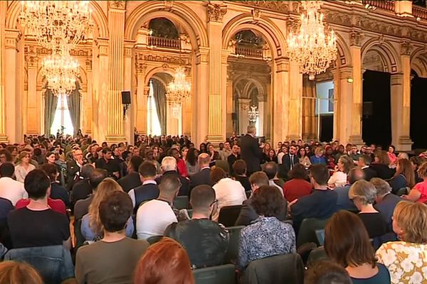 Le plan de lutte contre les rixes entre adolescents a été présenté à la Mairie de Paris le 20 juin 2019.