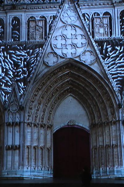 FETES DES LUMIERES 2024 : la cathédrale Saint-Jean