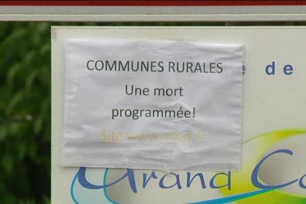 Des communes rurales protestent contre les contraintes qui pourraient leur être imposées