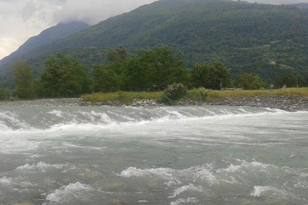 Le ressaut sur lequel les deux kayakistes ont été éjectés