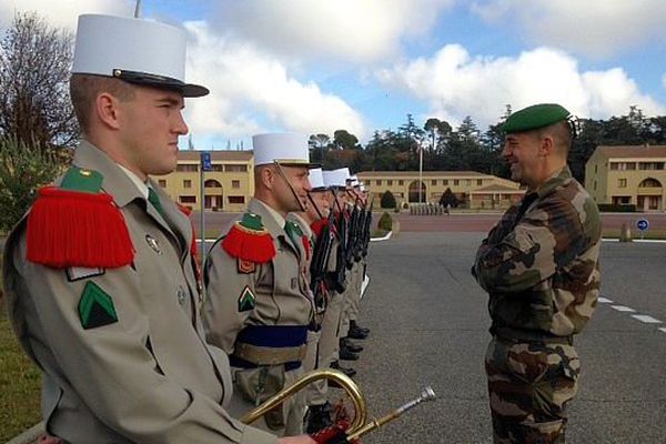 Castelnaudary (Aude) - 600 recrues stagiaires sont en formation - novembre 2015.