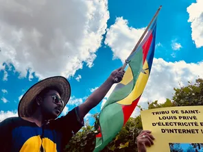 Manifestation des indépendantistes kanaks à Strasbourg