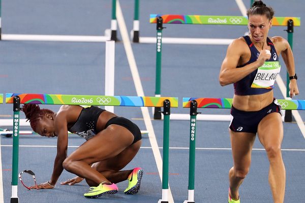 La vice-championne d'Europe a été handicapée par une blessure à la jambe. 