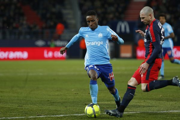  22 ème journée de Ligue 1, l'Olympique de Marseille s'impose au stade Malherbe de Caen.