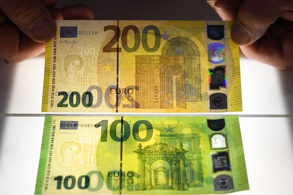 Les nouveaux billets de 100 ou 200 euros